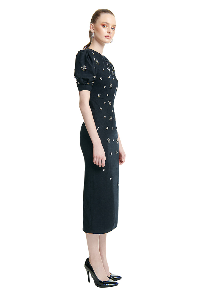 side view of the dress